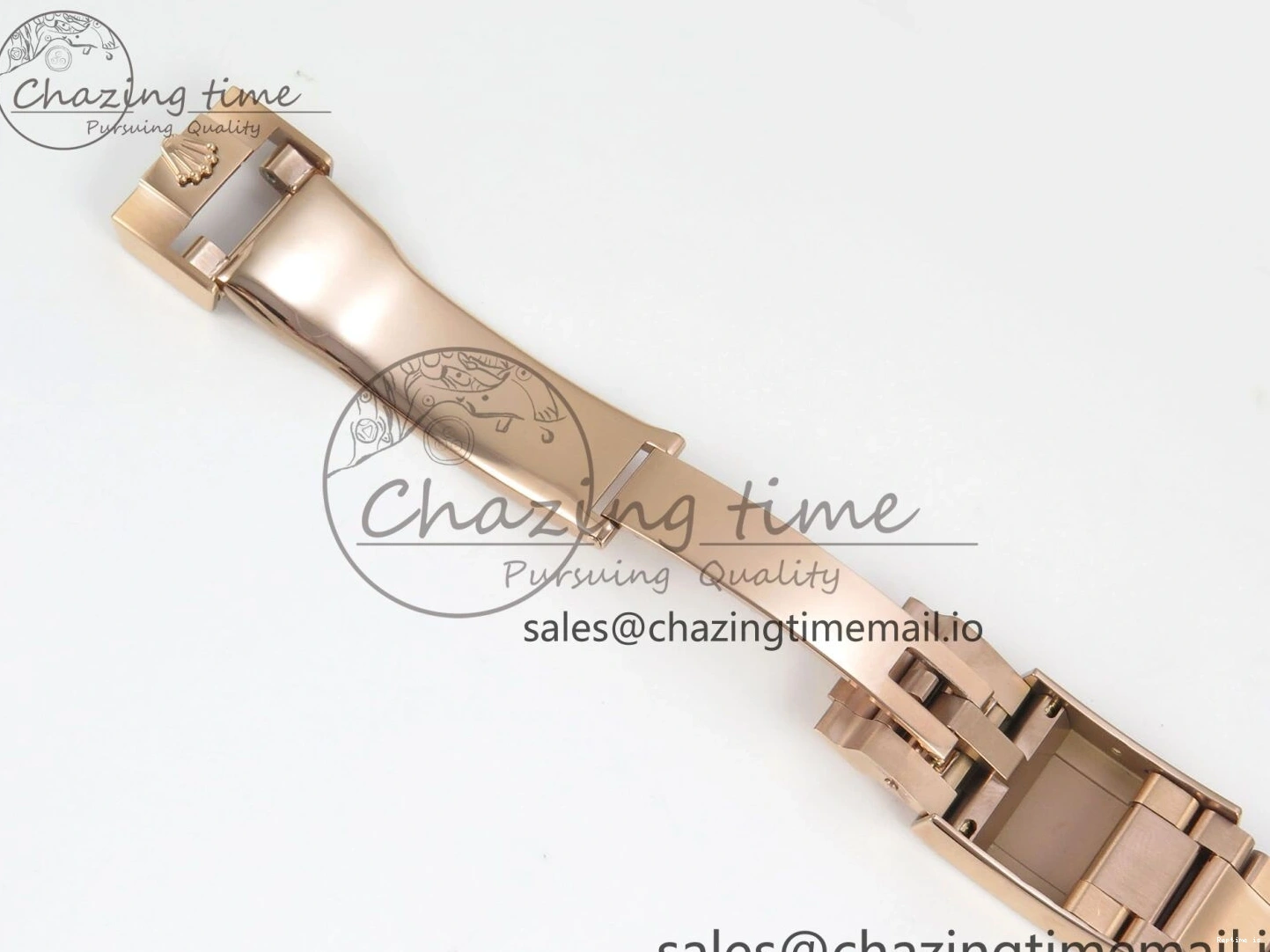 1227 TechFriendly Daytona 126505 RG QF 1:1 Best Edition RG Black Dial Crystal Markers On RG Bracelet SH4131 V6 (Gain Weight) 303